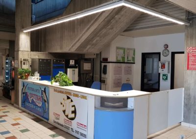 Palasport di La Spezia G. Mariotti – Tribune e Spogliatoi